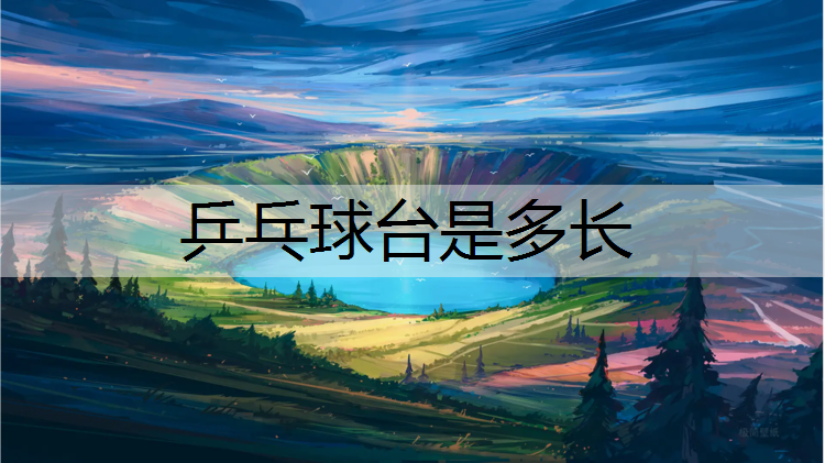 乒乓球台是多长