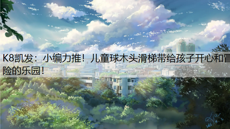 小编力推！儿童球木头滑梯带给孩子开心和冒险的乐园！